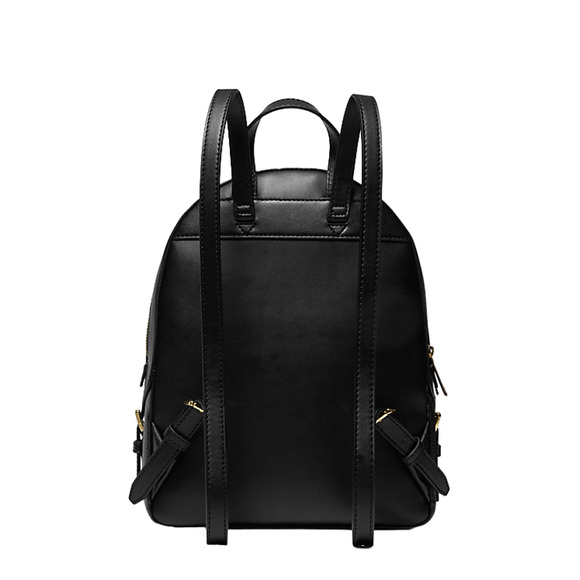 Michael Kors Jaycee Medium Pebbled Leather Backpack Bag Handbag Black $498 Nwt - Picture 3 of 4
